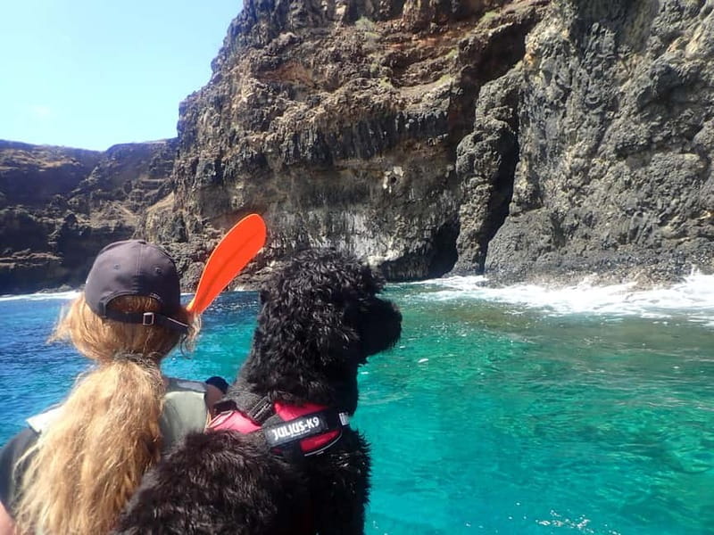 Calheta Kayak Adventure - Caves, clear water, and a quieter coast