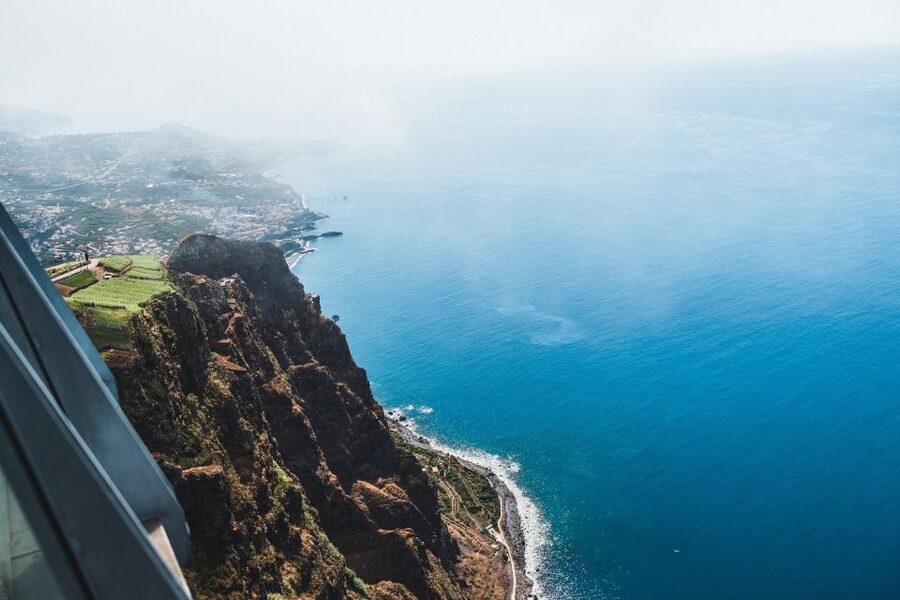 Câmara de Lobos/Sky Walk (Cabo Girão) : Private Tuk Tuk Tour - Leaving Funchal along Monumental Street