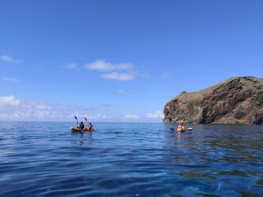 Caniço, Madeira: Marine Reserve Kayak & Snorkelling Tour - A two-hour sea outing from Caniço