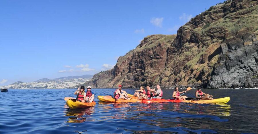 Caniço, Madeira: Marine Reserve Kayak & Snorkelling Tour - Snorkeling where the water is calm