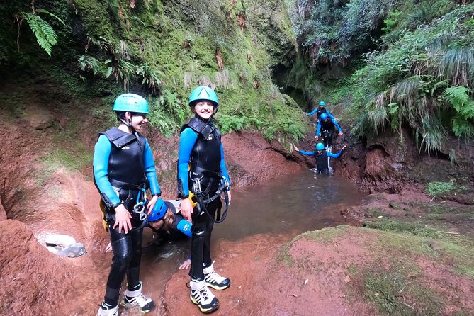 Canyoning in Madeira Island- Level 1 - Four Rappels, With a Highest Drop of 12 Meters