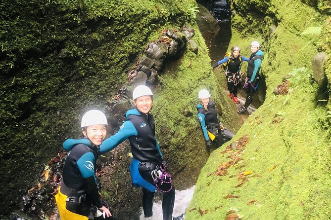 Canyoning Madeira Island - Level Two - Getting Fitted for a Level Two Adventure