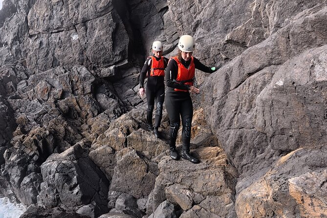 Coasteering Adventure with Snorkeling from Funchal - Cliff jumps with room to set your own limit