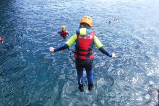 Coasteering Tour - Cliff jumping, swimming, scrambling. - Scrambling is part of the challenge