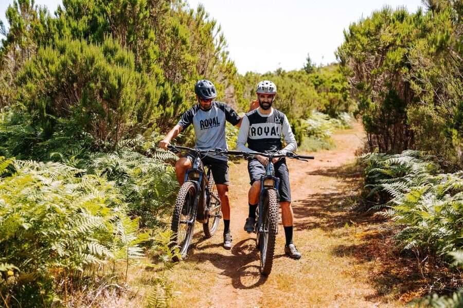 E-Bike Guided Tour - West Side Mountain Biking - The west side views and Atlantic air