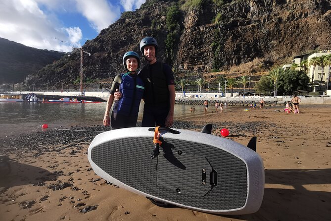 Efoil Surf Board Lesson in Calheta Beach - Key points at a glance