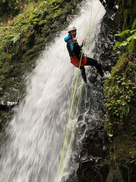 EPIC Madeira Canyoning Level Two - Entering the secret canyon for 2.5 hours