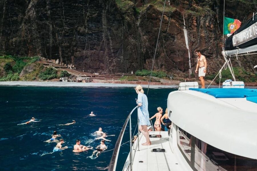 From Funchal: Cabo Girao Sunset Cruise on Luxury Catamaran - Leaving Funchal for the Cabo Girão cliffs