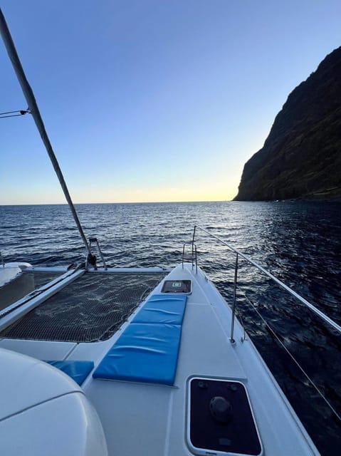 From Funchal: Cabo Girao Sunset Cruise on Luxury Catamaran - How much value you get for $47