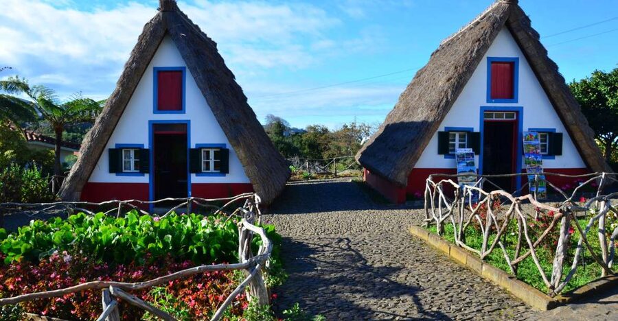 From Funchal: East Tour Madeira 4x4 Jipe Tour Santana Houses - Santana’s houses and village character