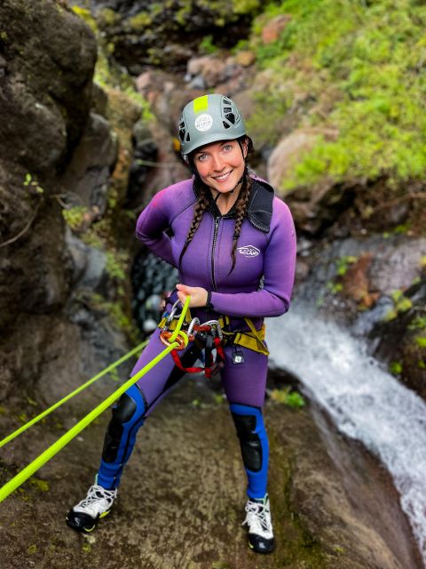 From Funchal: Intermediate (Level 2) Canyoning Adventure - Slides, jumps, and natural pools
