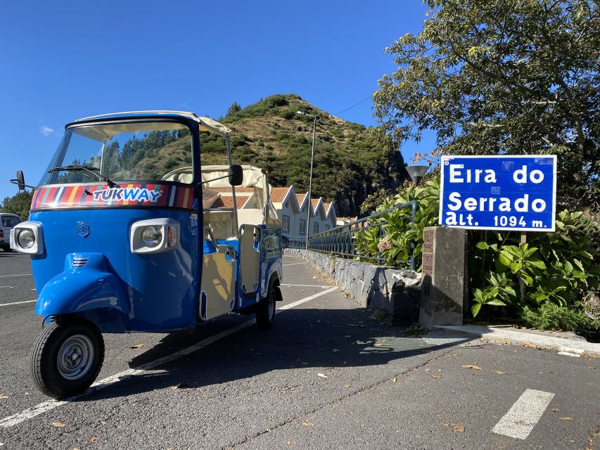 From Funchal: Madeira Nuns Valley Sightseeing Tuk-Tuk Tour - Pico dos Barcelos at 355 metres