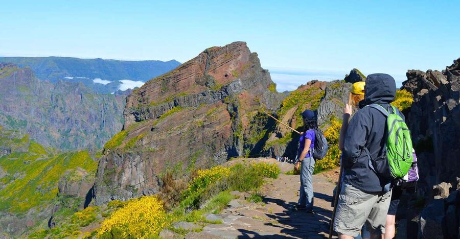 From Funchal: Madeira Peaks Mountain Walk - From Funchal to Pico do Arieiro
