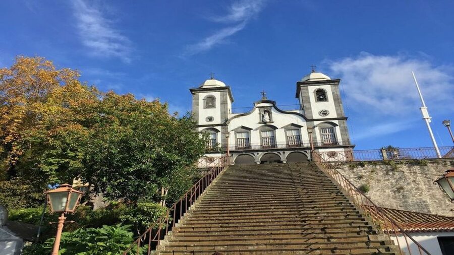 From Funchal: Nuns Valley, Monte and Sleigh Ride Tour - Pico dos Barcelos closes the loop over Funchal
