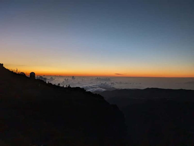 From Funchal: Pico Arieiro Sunrise with Optional Breakfast - When clouds change the plan