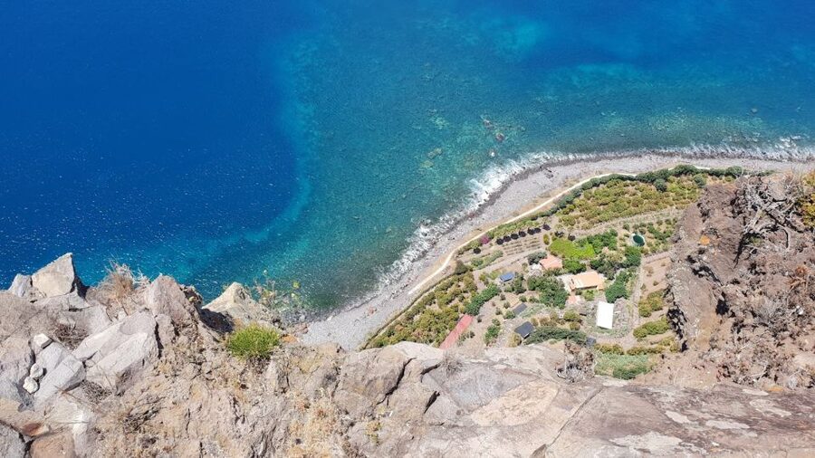 From Funchal: Tuk Tuk Tour to Camara de Lobos and Cabo Girao - Climbing toward Cabo Girão