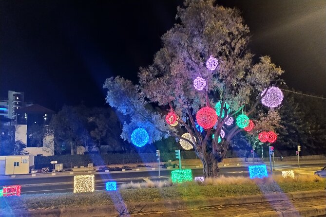 Funchal Christmas lights sightseeing night tour - Starting with hotel or port pickup