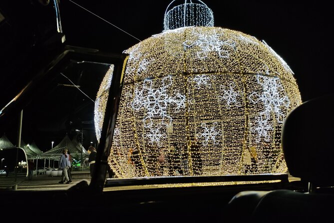 Funchal Christmas lights sightseeing night tour - The vintage Beetle makes the difference
