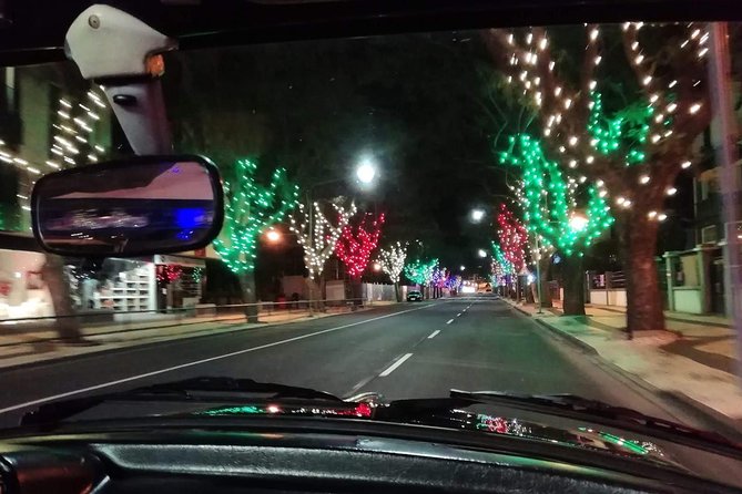 Funchal: Christmas Lights Sightseeing Night Tour - From your hotel to the waterfront avenue