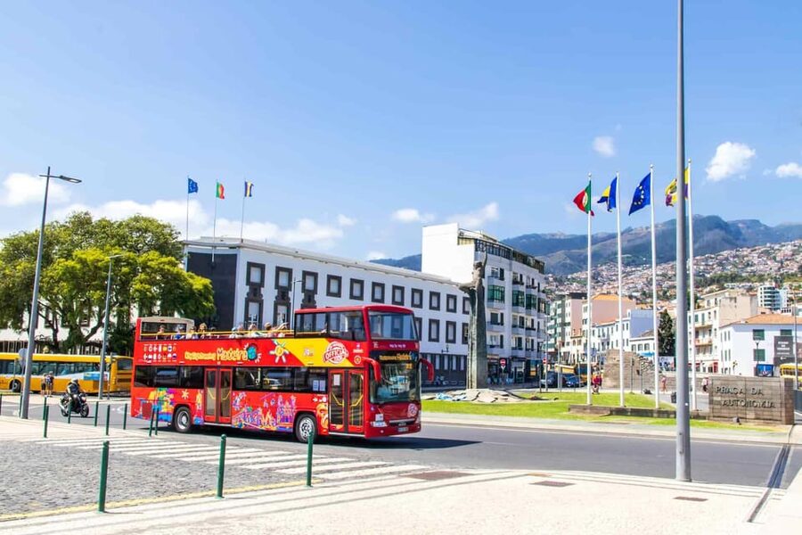 Funchal: City Sightseeing Hop-On Hop-Off Bus Tour - The red route from marina to Câmara de Lobos