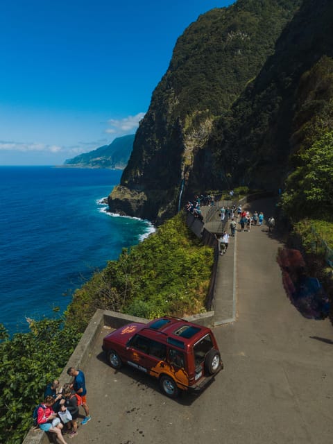 Funchal: Full-day Off-road Tour in West Madeira with Pickup - Porto Moniz: swim first, then eat