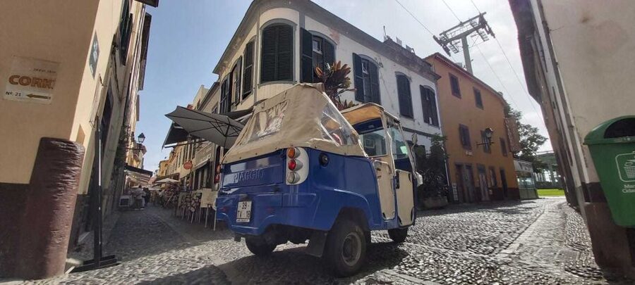 Funchal: Guided City Tuk-Tuk Tour - Central Funchal: statues, churches, and civic buildings