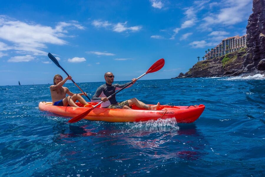 Funchal: KAYAK Rental or Guided tour with snorkeling - Snorkeling among Funchal’s fish