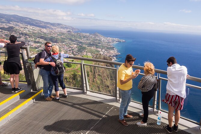 Funchal, Madeira Short Visit Shore Excursion - Cabo Girão gives you Madeira from 580 meters up