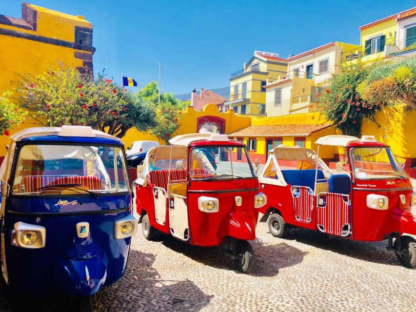 Funchal: Monte Toboggan and Old Town Tour by Tuk-Tuk - Returning through Funchal after the ride