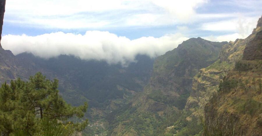 Funchal: Nuns Valley Half Day Tour - Looking down from Eira do Serrado
