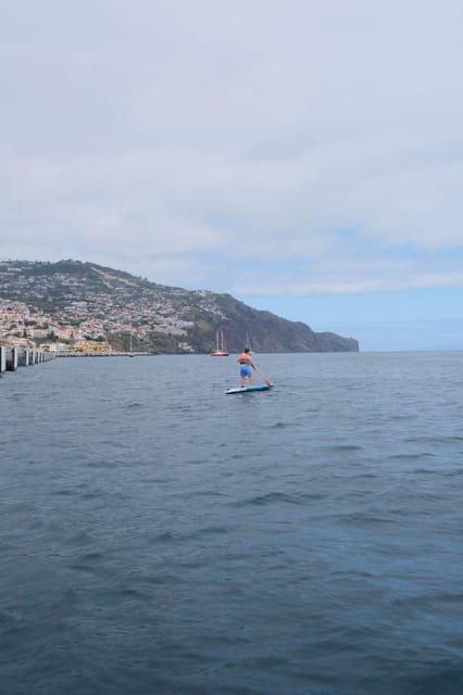 Funchal: Standup Paddle - Getting to Pier 8 at Marina Nova do Funchal