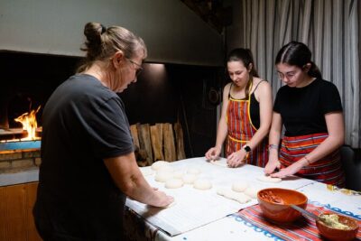 Hands-On Bolo do Caco Baking Class with a Madeiran Family