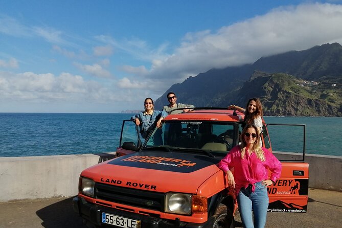 Jeep Safari in Pico Areeiro Santana Faial Full Day Tour - Faial’s Guindaste viewpoint faces the Atlantic