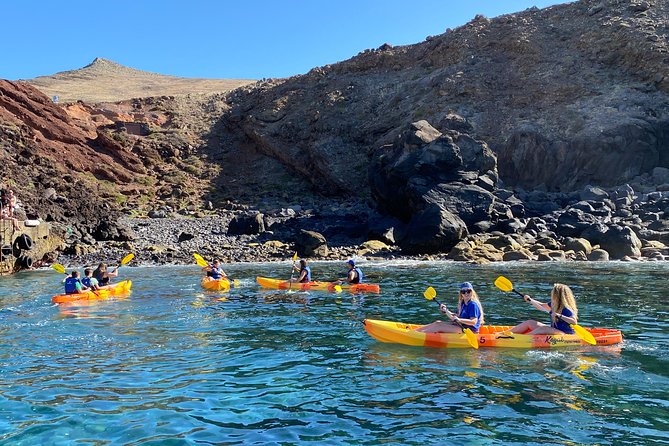 Kayak Experience @ Ponta de São Lourenço - Paddling beside cliffs, caves, and volcanic rock