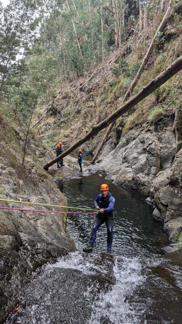 Level 2 - Canyoning Adventure - Intermediate - Funchal - Photos without carrying a camera