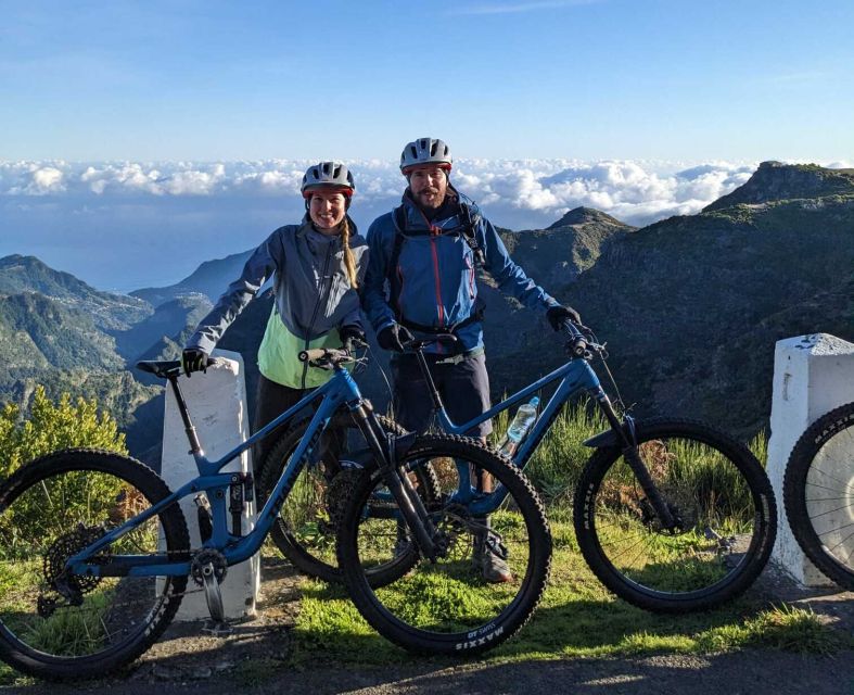 Madeira Botanical Levels Bike Tour – Scenic Trail Experience - The levada section at about 850 meters