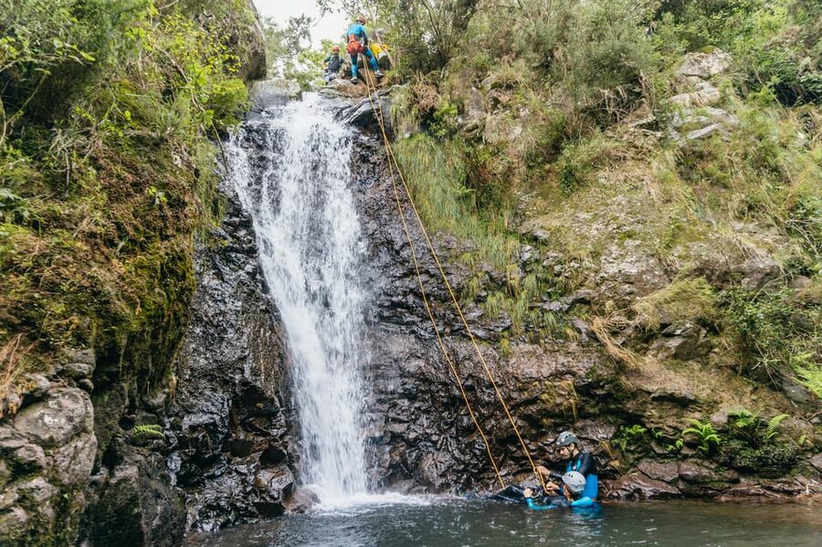 Madeira Canyoning Beginners – Easy & Fun Waterfall Adventure - The five-minute ride and the safety briefing