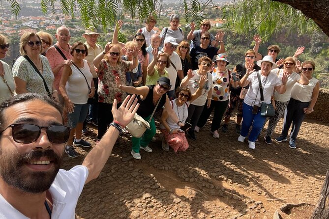 Madeira Essence Half Day Tour for Cruises - Pico dos Barcelos looks back toward Funchal