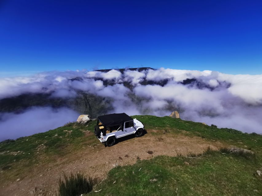Madeira: Full-Day Jeep Tour, Natural Pools, Seixal & Fanal - Seixal brings black sand and a proper photo stop