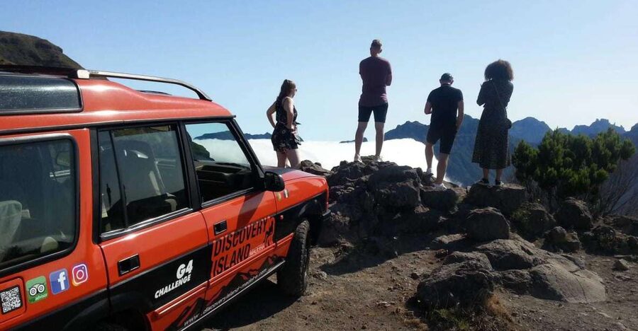 Madeira: Full-Day Porto Moniz Jeep Tour - Cabo Girão begins the day above the Atlantic