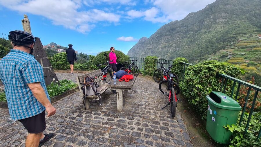 Madeira: Guided E-bike Tour of the North Coast - Crossing the tunnel into Arco de São Jorge