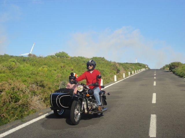 Madeira Island: 3-Hour Old Road Tour by Sidecar - What the ride feels like in the sidecar