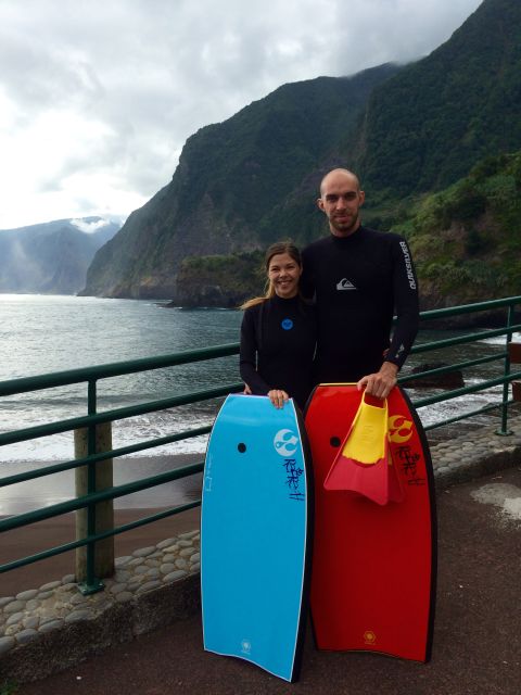 Madeira Island Bodyboard Experience - A bodyboarding day shaped by Madeira’s coast