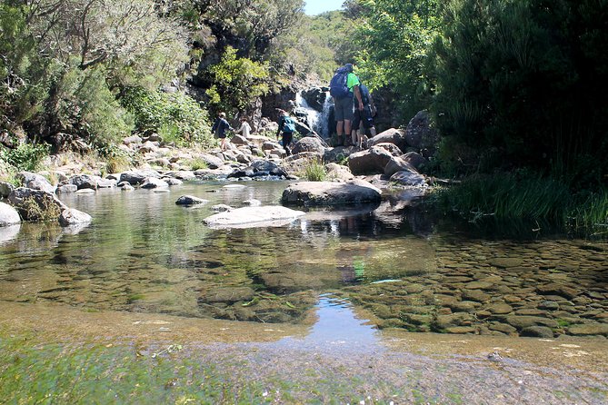 Madeira Lakes - Levada do Alecrim - Lagoa do Vento and the first waterfalls