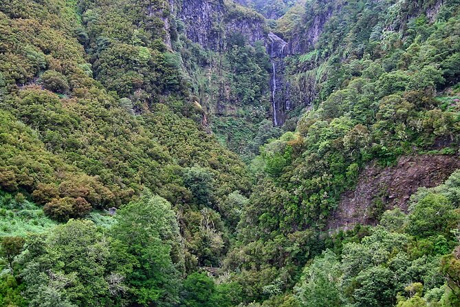 Madeira Levada Walk - Rabacal Lakes and Fountains - The wet tunnel through the mountain