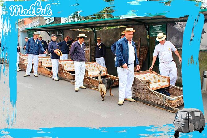 Madeira Monte Tobbogans and Old Town Tuk Tuk Tour by MadTuk - Monte Church and its famous staircase