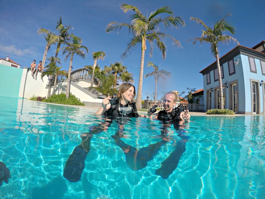 Madeira: Open Water Diver First Certification Course - Pool practice builds confidence before the sea