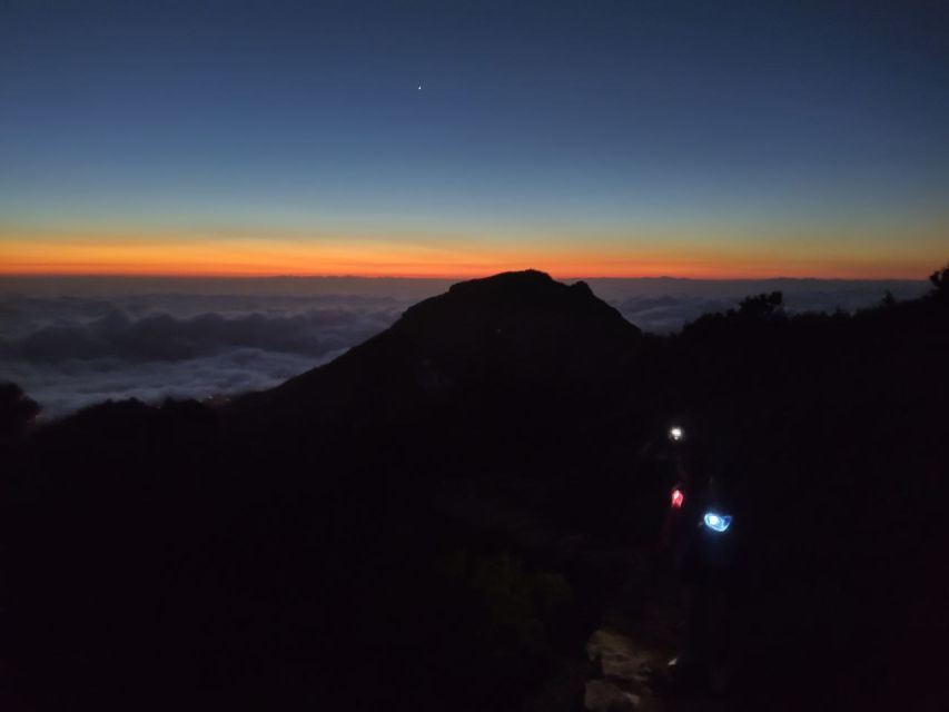 Madeira: Pico Ruivo Guided Sunrise Hike with Hotel Pickup - Achada do Teixeira beneath the night sky