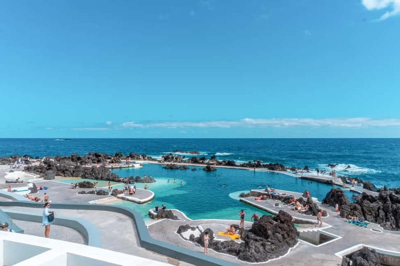 Madeira: Skywalk, Porto Moniz, Seixal, and Fanal 4WD Tour - Porto Moniz: the day’s best chance to swim