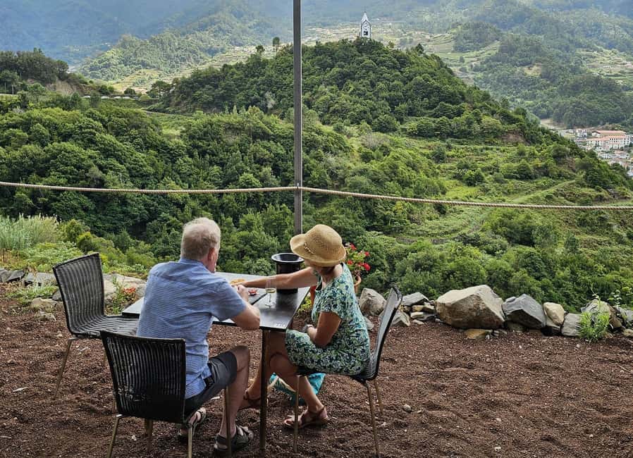Madeira - Vineyard Tour Wine Tasting - Included - Cabo Girão at 580 meters above the Atlantic